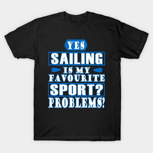 Boys Sailboat Sailing Captain Sailing Sailing T-Shirt by FindYourFavouriteDesign